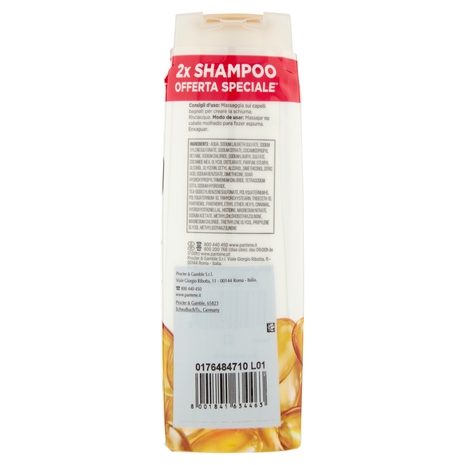 Pantene Pro-V Shampoo Ricci Perfetti 2x225 ml